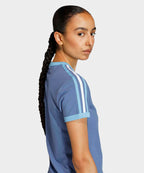 ADIDAS ADIDAS 3-Stripe Slim T-shirt - Blue