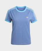 ADIDAS ADIDAS 3-Stripe Slim T-shirt - Blue