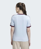 ADIDAS ADIDAS T-Shirt - Crystal Sky/Maroon