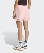ADIDAS ADIDAS Lace Trim 3-Stripe Short Pants - Sandy Pink