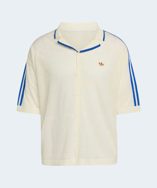 ADIDAS ADIDAS Knit Resort Shirt - Size