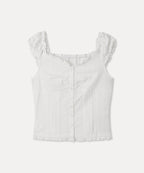 MIXXO MIXXO Frill Cap Sleeve Blouse S