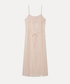 MIXXO MIXXO Button-up See-through Long Dress - Size S/C