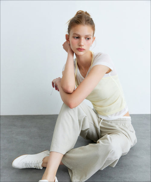 MIXXO MIXXO Essential Banding Pants C/S