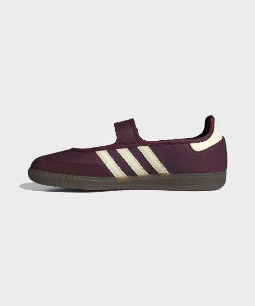 ADIDAS ADIDAS Samba Jane - Maroon: Cream White