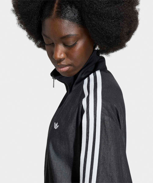 ADIDAS ADIDAS Denim Track Top - Medium Black Denim