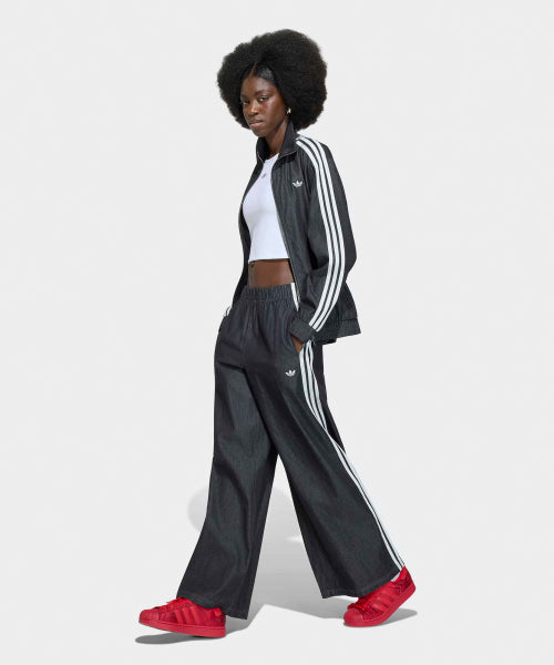 ADIDAS ADIDAS Denim Track Top - Medium Black Denim