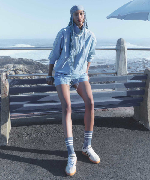 ADIDAS ADIDAS Denim Short Pants - Light Denim