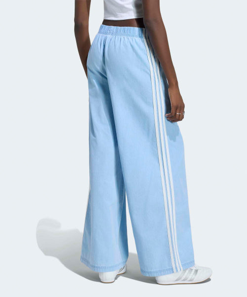 ADIDAS ADIDAS Denim Wide Leg Pants - Light Denim