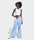 ADIDAS ADIDAS Denim Wide Leg Pants - Light Denim
