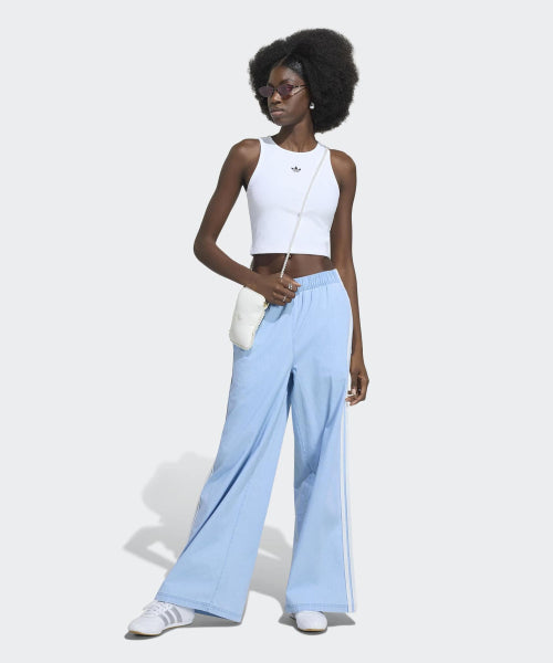 ADIDAS ADIDAS Denim Wide Leg Pants - Light Denim