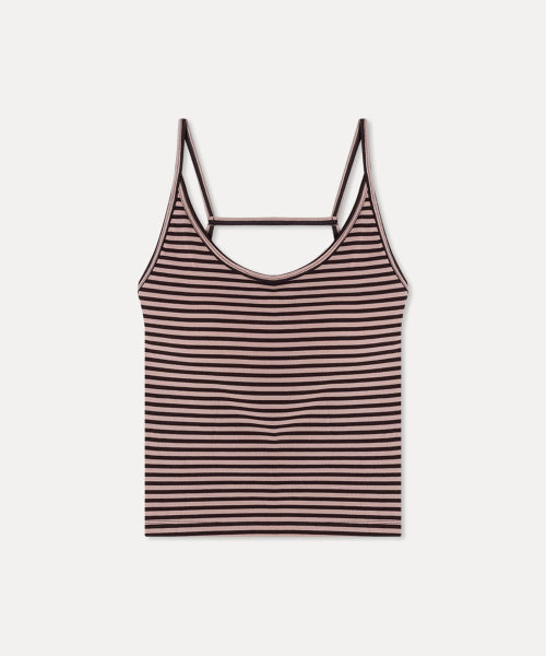 MIXXO MIXXO Striped Cap Tank Top C