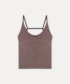MIXXO MIXXO Striped Cap Tank Top C