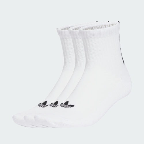 ADIDAS ADIDAS Quarter Length Striped Socks