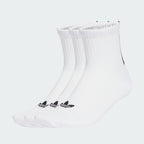 ADIDAS ADIDAS Quarter Length Striped Socks