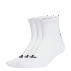 ADIDAS ADIDAS Quarter Length Striped Socks