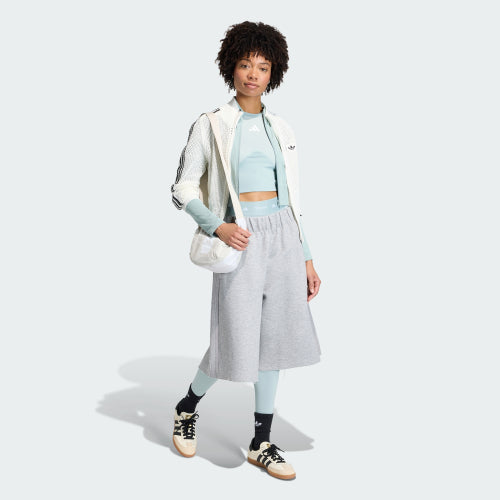 ADIDAS ADIDAS Knitwear Track Top - White