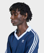 ADIDAS ADIDAS Pique Football Long Sleeve Tee - Night Indigo