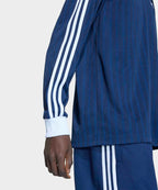 ADIDAS ADIDAS Pique Football Long Sleeve Tee - Night Indigo