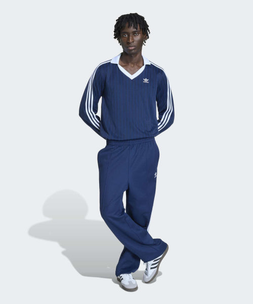 ADIDAS ADIDAS Pique Football Long Sleeve Tee - Night Indigo