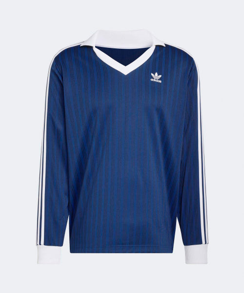ADIDAS ADIDAS Pique Football Long Sleeve Tee - Night Indigo