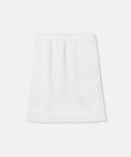 MIXXO MIXXO Satin Lace Midi Skirt