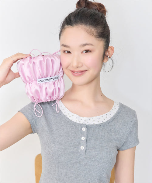 MIXXO MIXXO Pattern Frill Layered T-Shirt S