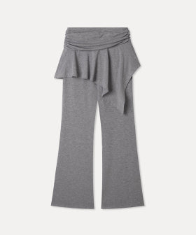 MIXXO MIXXO Shirring Layered Banding Pants (C)