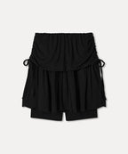 MIXXO MIXXO Shirring Banding Miniskirt S