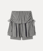 MIXXO MIXXO Shirring Banding Miniskirt S