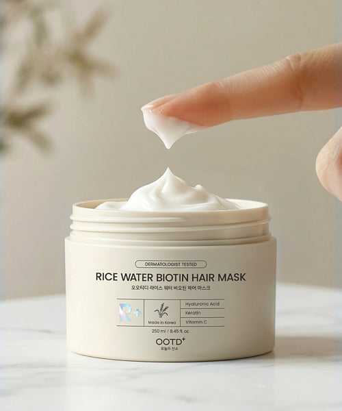 OOTD BEAUTY Rice Water Biotin Hair Mask 250ml