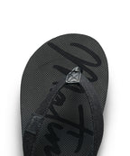 MATIN KIM MATIN KIM Denim Loop Flip Flop in Black