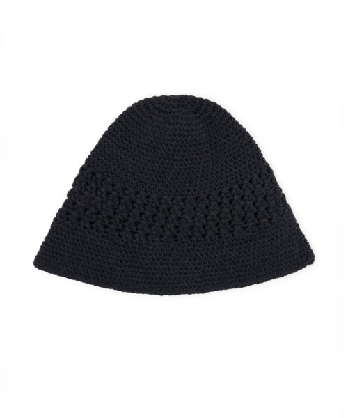 MATIN KIM MATIN KIM Crochet Cotton Bucket Hat
