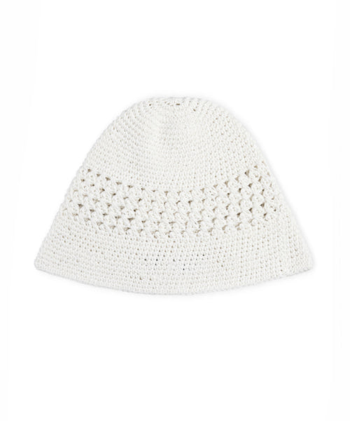 MATIN KIM MATIN KIM Crochet Cotton Bucket Hat