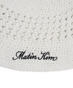 MATIN KIM MATIN KIM Crochet Cotton Bucket Hat