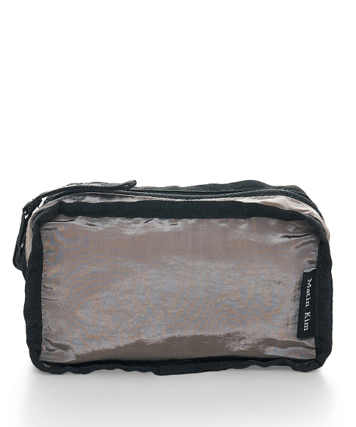 MATIN KIM MATIN KIM Packable Cross Pocket Bag in Grey
