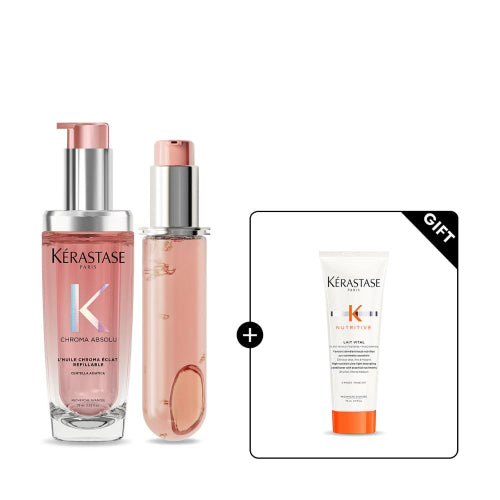 KERASTASE Chroma Absolue Oil Refill Set (+Nutritive Revital TS 75ml)