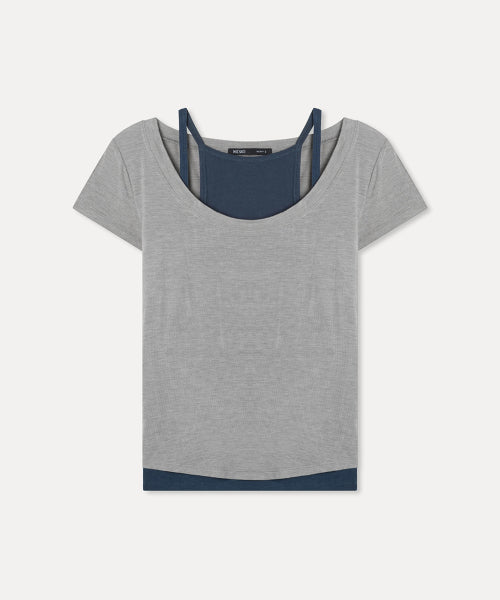 MIXXO MIXXO T-Shirt Halter Layered