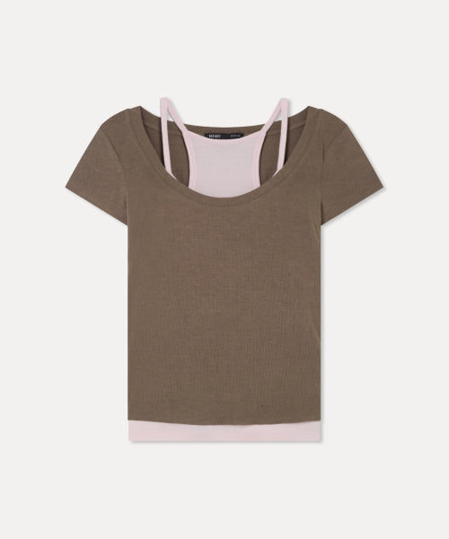 MIXXO MIXXO T-Shirt Halter Layered