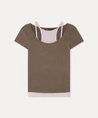 MIXXO MIXXO T-Shirt Halter Layered