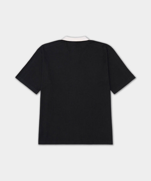 ADIDAS ADIDAS Waffle Short Sleeve Jersey - Black