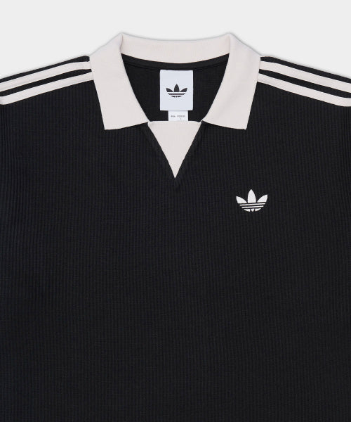 ADIDAS ADIDAS Waffle Short Sleeve Jersey - Black