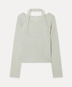 MIXXO MIXXO Halterneck Layered Knit Women