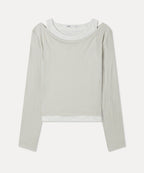 MIXXO MIXXO T-Shirt Layered Long-Sleeved C