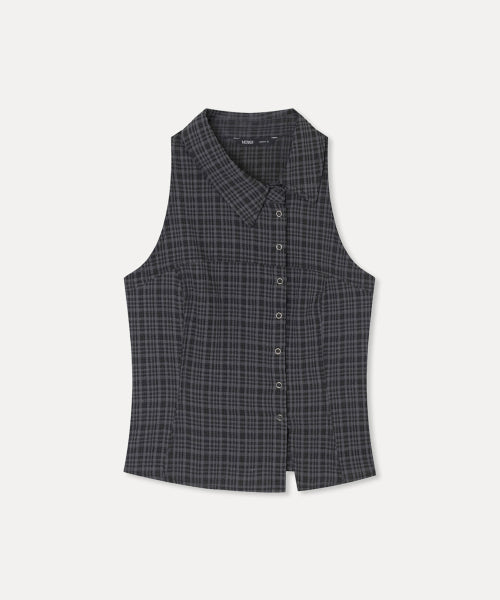 MIXXO MIXXO Shirt Halter Tank Top (C, S)