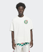 ADIDAS ADIDAS Basketball Crest Tee - White:Green