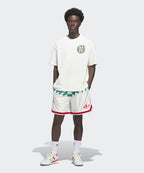 ADIDAS ADIDAS Basketball Crest Tee - White:Green