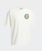 ADIDAS ADIDAS Basketball Crest Tee - White:Green