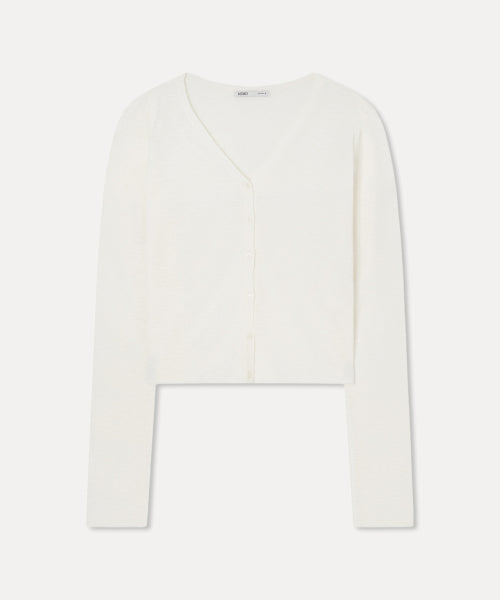 MIXXO MIXXO Cardigan V-neck See-through
