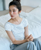 MIXXO MIXXO T-Shirt Boat Neck Layered